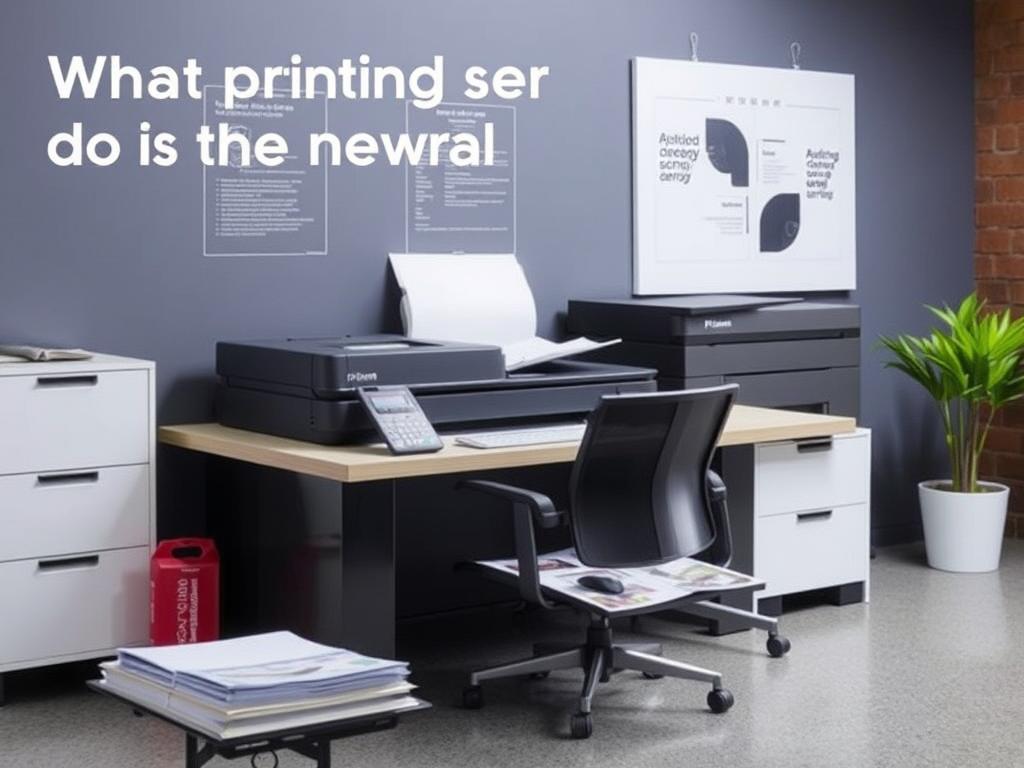 What printing services does the office needфото