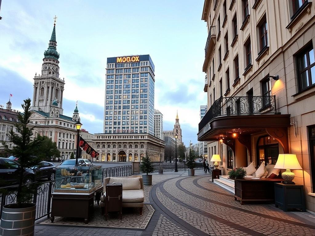 an ideal hotel in Moscowфото