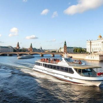 Речная прогулка на теплоходе в Петергоф: прогулка, которая начинается ещё в Санкт-Петербурге